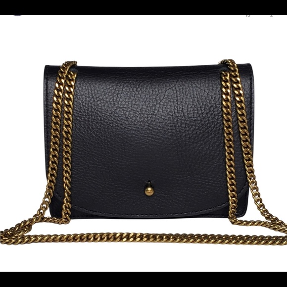 Madewell Handbags - Madewell Black The Chain Crossbody Bag
